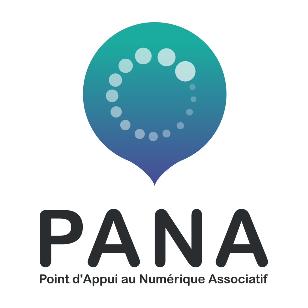 Logo du PANA, le Point d'Appui au Numérique Associatif
