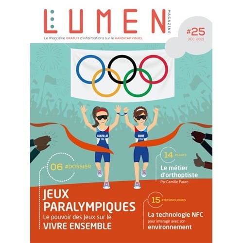 Couverture du magazine Lumen sur les Jeux Paralympiques